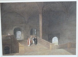 Staircase leading to the Hall of Christ Church