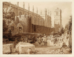 New College Chapel and Tower, from the Old City Ditch