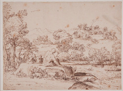 Landscape with figures