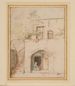 Study of the Front of a House