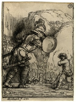 Plate 3: David and Goliath