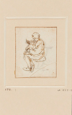 A Peasant with a Young Child