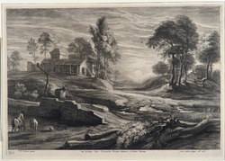 Landscape with a draw-well