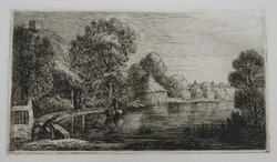 Firhulm Mills on the Avon near Salisbury