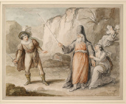 Ferdinand, Prospero and Miranda ('The Tempest')