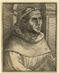 Portrait of Martin Luther, copy