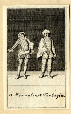 Mezzetin and Tartaglia