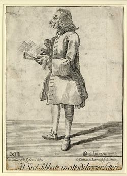 Plate 13: Abbot Giordani reading letters