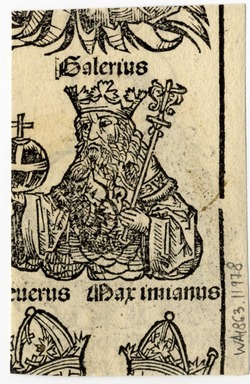 Recto: Maximianus of Ravenna
Verso: Saint Christina