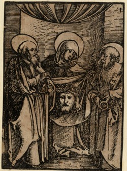 Veronica between Saints Peter and Paul