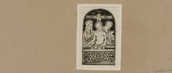The Dead Body of Christ, supported in the Sepulchre by the Madonna and Mary Magdalen