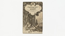 Adonis, with a hound, sleeping at the base of a tree: cartouche in the upper part: frontispiece