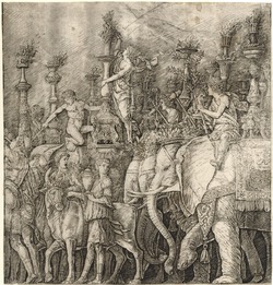 Triumph of Caesar with The Elephants