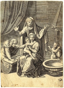 The Virgin and the Cradle