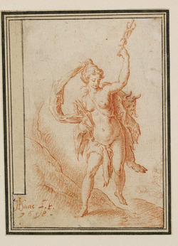 Allegorical female figure