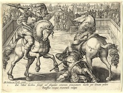 Giovanni de' Medici in a duel