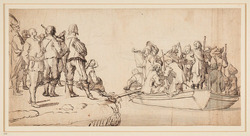 An embarkation Scene