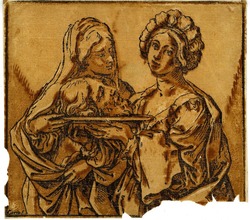 Herodias and Salome with the Head of St John the Baptist