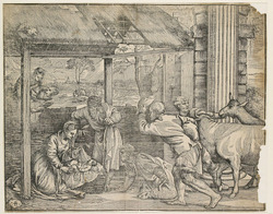 The adoration of the shepherds