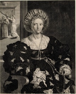 Portrait of a lady, possibly Margherita Paleologo, formerly identified as Isabella d'Este