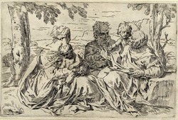 The Holy Family with St Elisabeth and St John the Baptist