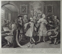 A Rake's Progress, 'Plate 2'