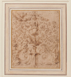 A panel of antique-style ornament
