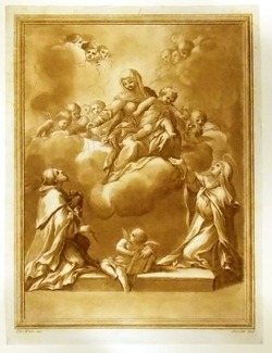 The Virgin and Child in Glory with Saints