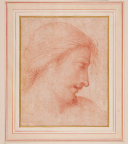 Head of the dead Christ