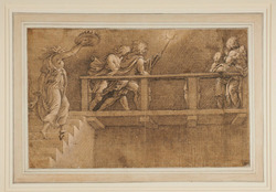 Salome carrying the head of John the Baptist