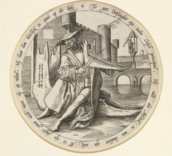 The rich man playing violin on the jawbone