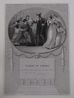 Comedy of Errors: 'O, bind him, bind him, let him not come near me'