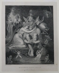Titania Embracing Bottom, from William Shakespeare’s A Midsummer Night's Dream