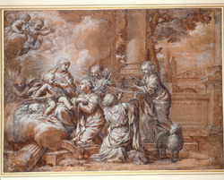 The Virgin and Child with female Martyrs