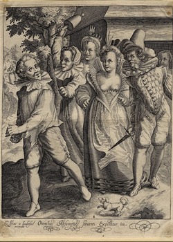 The lost son chased away from the brothel