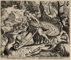 Allegory with Opinio, Iustitia and Veritas