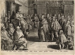 Cosimo I enters the College of Cardinals