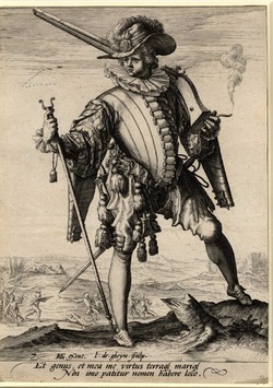 Soldier with arquebus