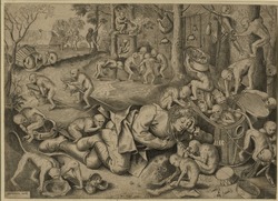 The merchant robbed by monkeys