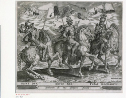 Joshua, David and Judas Maccabeus