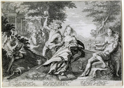 Foolish virgins revelling
