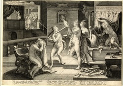Virgins receiving their lamps