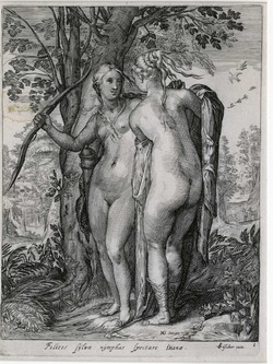 Two Nymphs of Diana