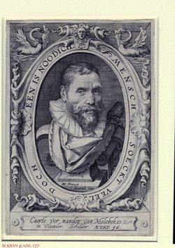 Portrait of Karel van Mander