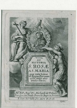 Frontispiece to the Life of St Rose of Lima