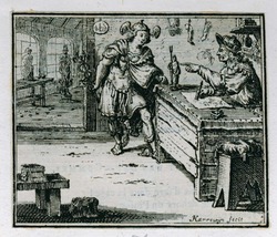 Mercury and the carpenter