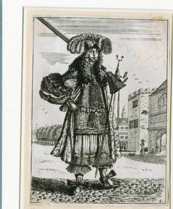 Fusilier with plumed hat