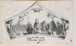Four figures on the ice