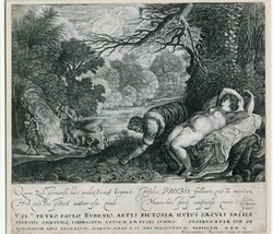 Cephalus and Procris or Apollo and Coronis