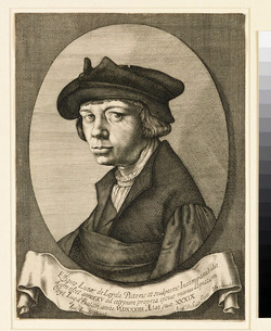 Portrait of Lucas van Leyden